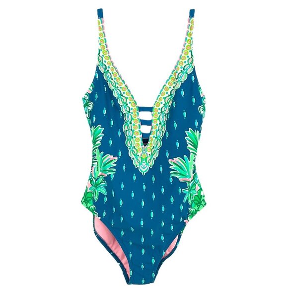 Lilly Pulitzer Other - Lilly Pulitzer Jaspen One Piece Swimsuit Havana Pink Orchid Sioree Size 6